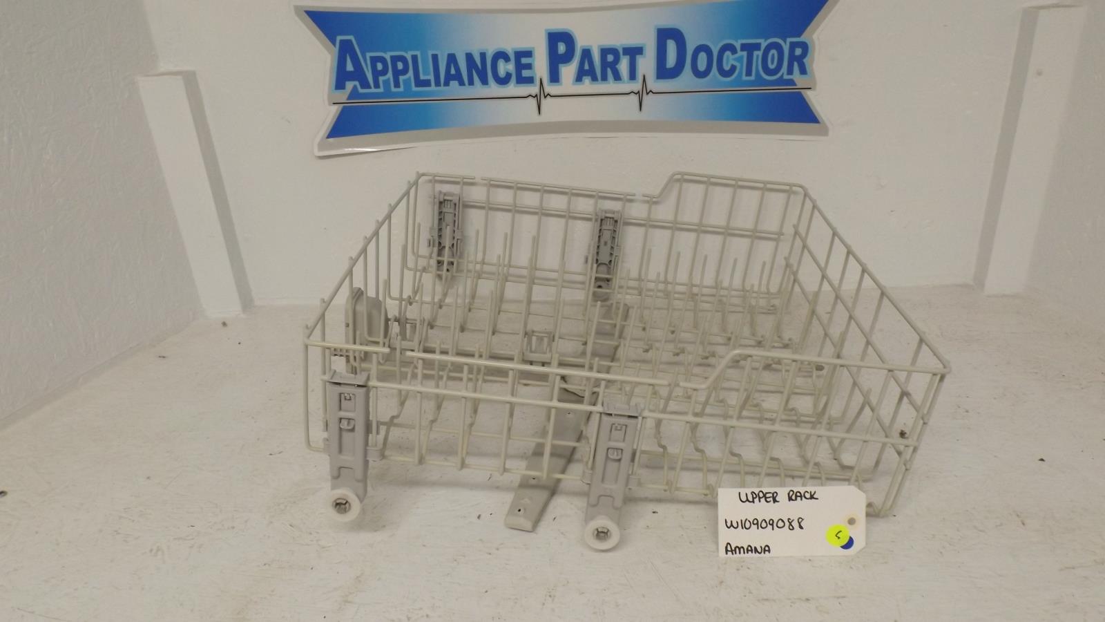 AMANA DISHWASHER W10909088 UPPER RACK (USED) AMANA DISHWASHER W10909088 UPPER RACK (USED)
